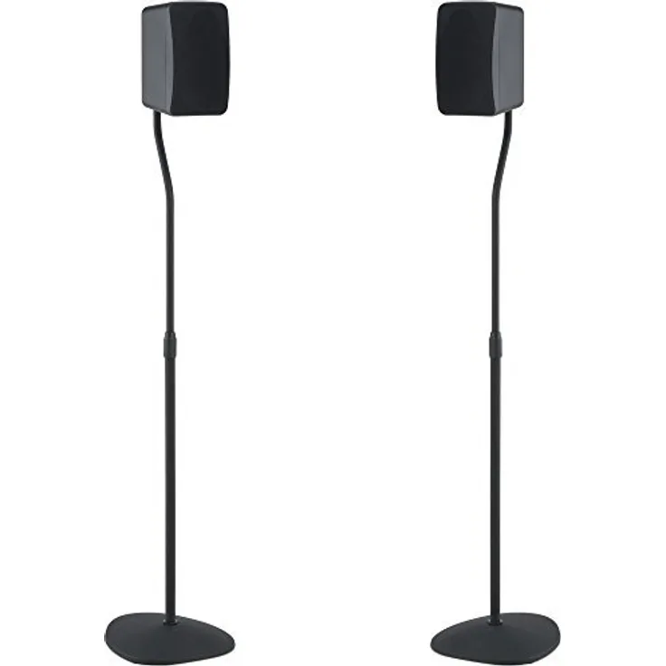 Sanus Lautsprecherständer, höhenverstellbar von 71 cm bis 96.5 cm, set von 2