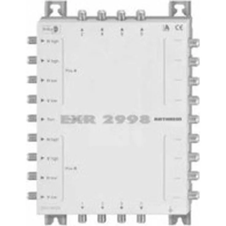 Kathrein EXR 2998 Satelliten-ZF-Verteilsystem Multischalter (2 Satelliten, 8 Teilnehmeranschlüsse, Kaskade, Klasse A)