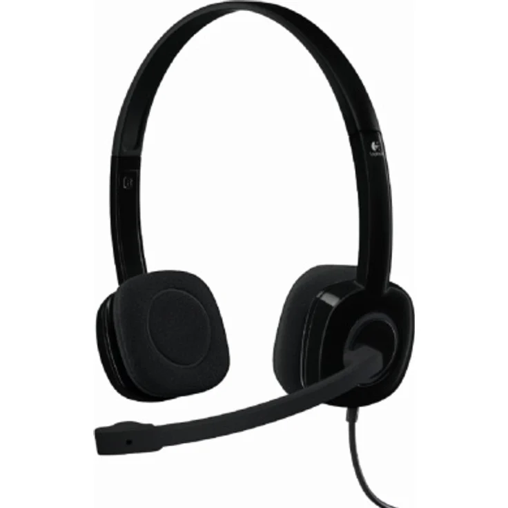 Logitech H151 Headset Schwarz – Bild 1