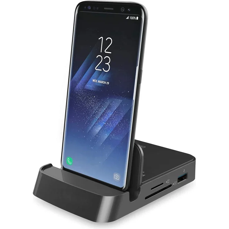 DIGITUS USB-C Smartphone Docking Station, 7-Port – Bild 2