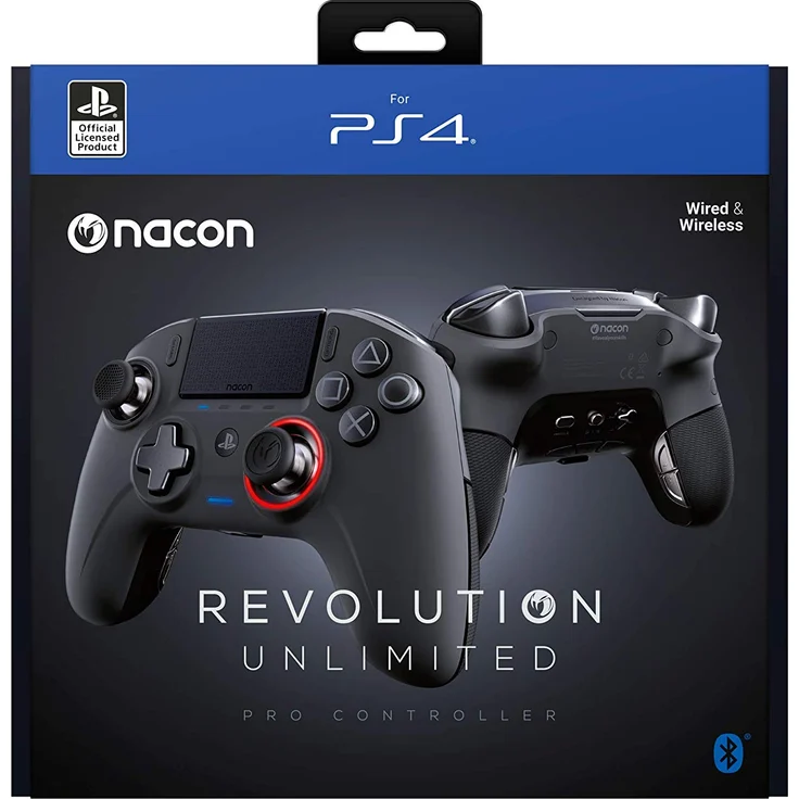Nacon Revolution Unlimited Pro Controller Schwarz (NA311608) (PS4) – Bild 2