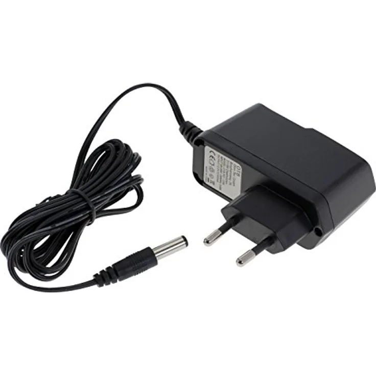 Netzteil 100-240V Output 12V/600mA - 5,5 x2,1mm Stecker schwarz