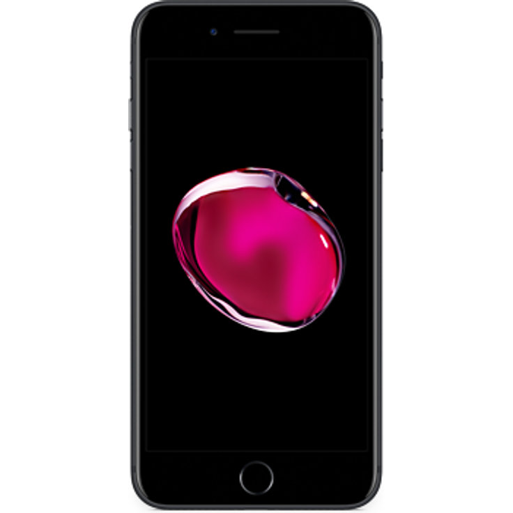 Apple iPhone 7 Smartphone 11,94cm Pixel (4,7 Zoll) Retina-Display, 256GB interner Speicher, 2GB RAM, iOS, Schwarz