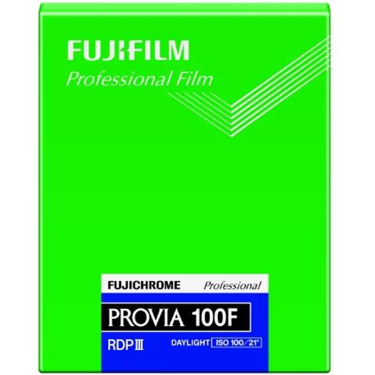 Fujifilm 16326133 Provia 100F Dia-Farbfilm 4x5