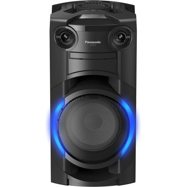 Panasonic SC-TMAX10 Bluetooth-Lautsprecher mit CD-Player, Radio, USB-Player, Lichteffekt, schwarz – Bild 1
