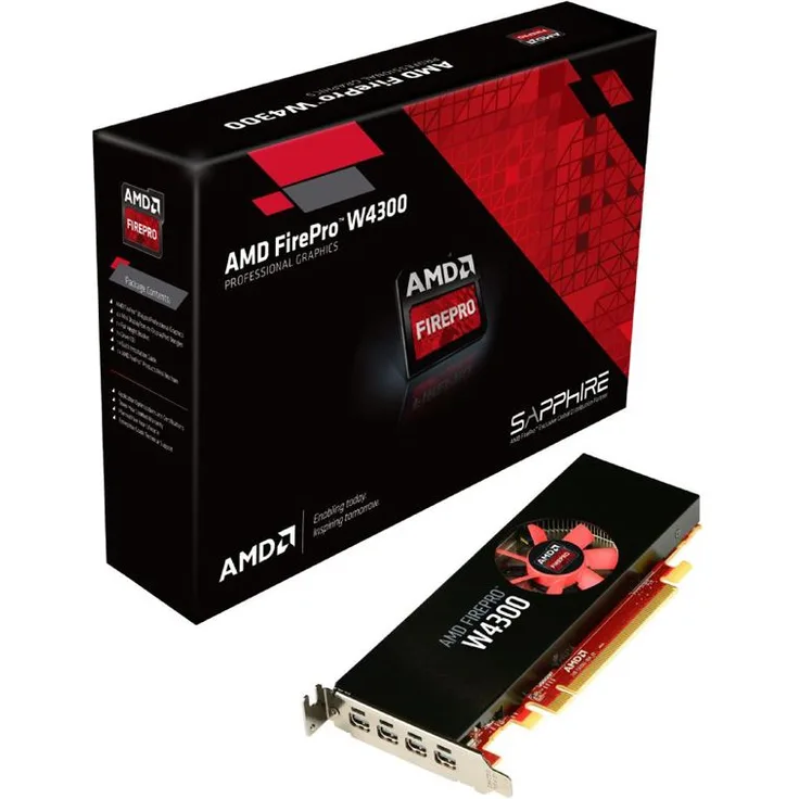 Sapphire AMD FirePro W4300 4GB GDDR5 (31004-56-40A)