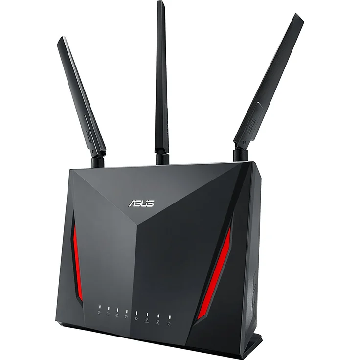 Asus RT-AC86U Home Office Router (Ai Mesh WLAN System, WiFi 5 AC2900, Gaming Engine, Gigabit LAN, App Steuerung, AiProtection, USB 3.0, VPN, PPTP, OpenVPN) – Bild 3