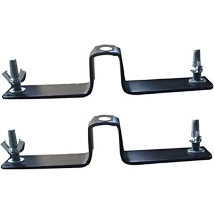 Bresser F002087 BR-D90 PRO-1 Paar Rollenhalter für Hintergrundsystem Schwarz