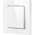Eve Light Switch - Smarter Lichtschalter mit Apple HomeKit Technologie, Kompatibilität für Mehrfachschalter, integrierte Zeitpläne, anpassbares Design