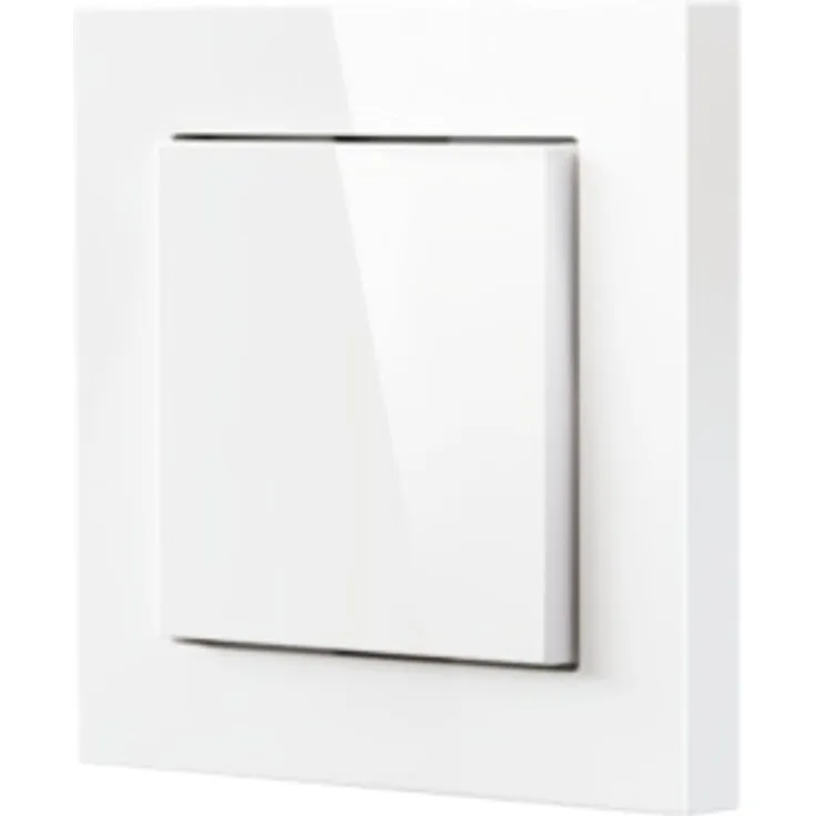 Eve Light Switch - Smarter Lichtschalter mit Apple HomeKit Technologie, Kompatibilität für Mehrfachschalter, integrierte Zeitpläne, anpassbares Design