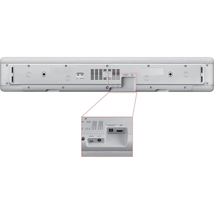 Samsung HW-S61A-ZG 5.0 Soundbar mit eingebautem Subwoofer, 200 W, grau – Bild 5