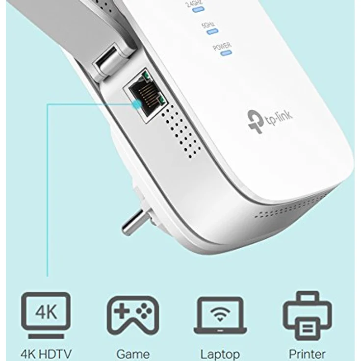 TP-Link RE650 AC2600 Dualband Gigabit WLAN Repeater (4x4 MU-MIMO, Beamforming, WiFi Extender, 2,4GHz und 5GHz gleichzeitig, Signalstärkeanzeige, AP Modus) – Bild 5