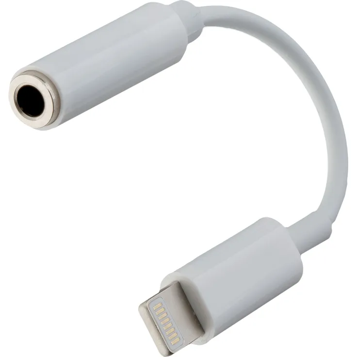 PETER JÄCKEL Audio Adapter Lightning zu 3,5mm Klinkenanschluss