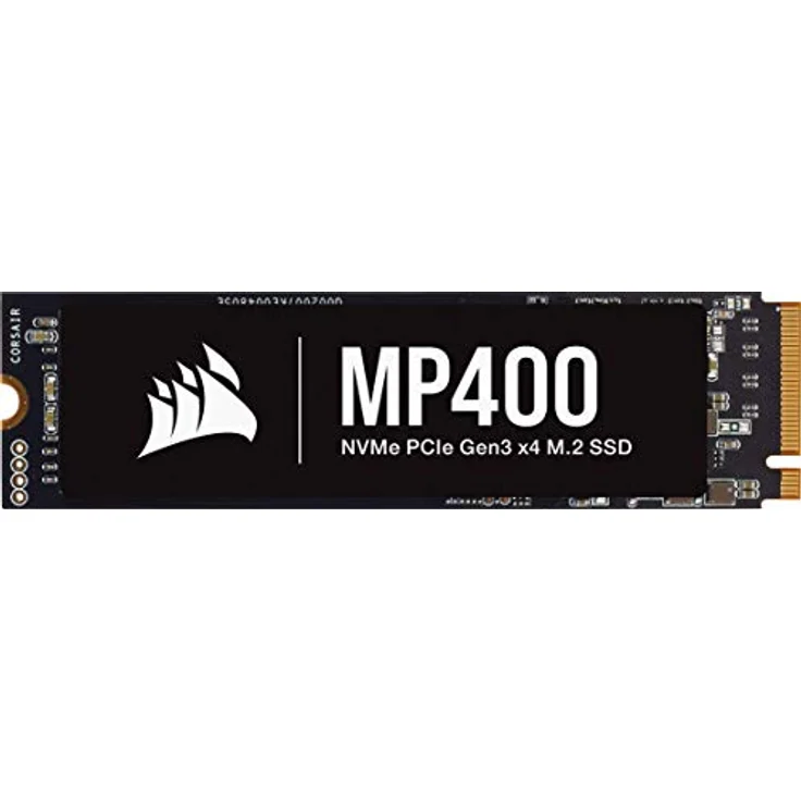 CORSAIR MP400 - Solid-State-Disk - 2 TB - intern - M.2 2280 - PCI Express 3.0 x4 (NVMe) - 256-Bit-AES (CSSD-F2000GBMP400)