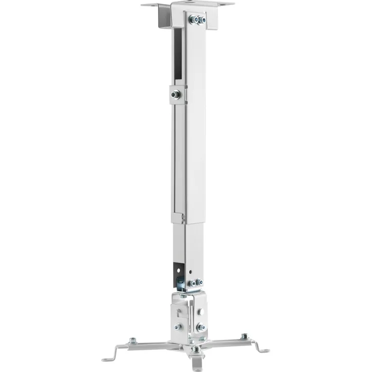 AISENS CWP01TSE-049 Projektorhalterung Wand- - Decken Weiß - Projektorhalterungen (Wand- - Decken, 20 kg, Weiß, Stahl, 350-560 mm, 16°)