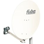 Fuba Sat-Antenne DAL 808 W mit Octo LNB weiß (80 cm)