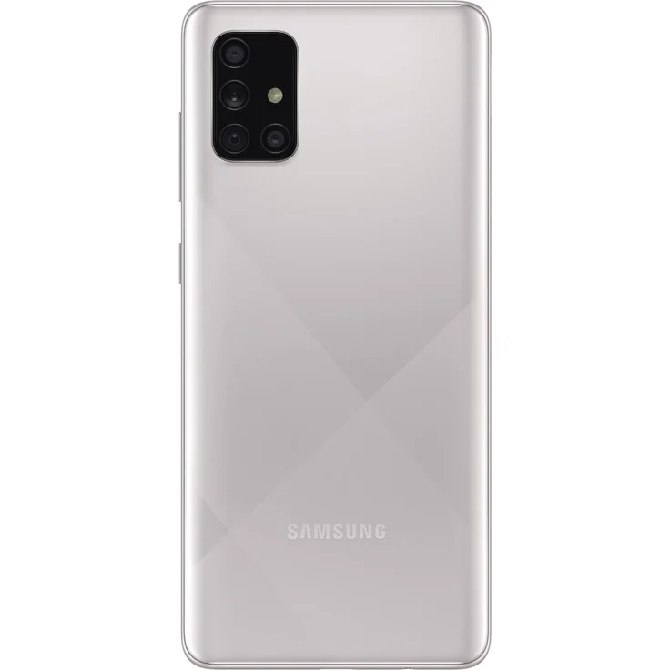 Samsung Galaxy A71 Smartphone 16,95cm (6,7 Zoll) SAMOLED-Display, 128GB interner Speicher, 6GB RAM, Dual-SIM, Android, Haze Crush Silver - Preisvergleich – Bild 4