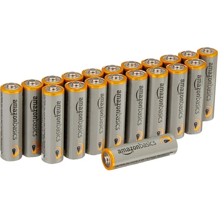 AmazonBasics AA-Alkalibatterien, leistungsstark, 1,5 V, 20 Stück (Aussehen kann variieren) – Bild 1