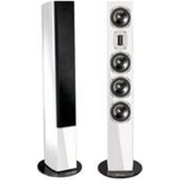 Quadral Chromium Style 102 Standlautsprecher - 150 Watt - weiß