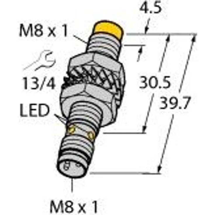 TURCK Sensor NI3-M08-AP6X-V1131