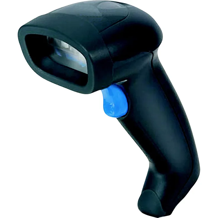 WETEC Barcode-Leser mit Spiralkabel