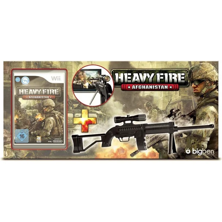 Heavy Fire - Afghanistan inkl. Gun (Wii)