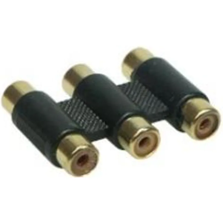 Alcasa AD-3CBCB 3x RCA 3x RCA Schwarz (AD-3CBCB)