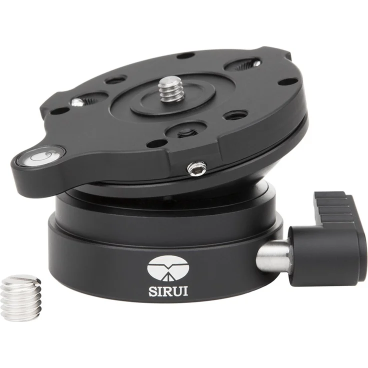 SIRUI LE-60 Nivellierkopf (Neigung 15°, Kugeldurchmesser 60mm) schwarz – Bild 1