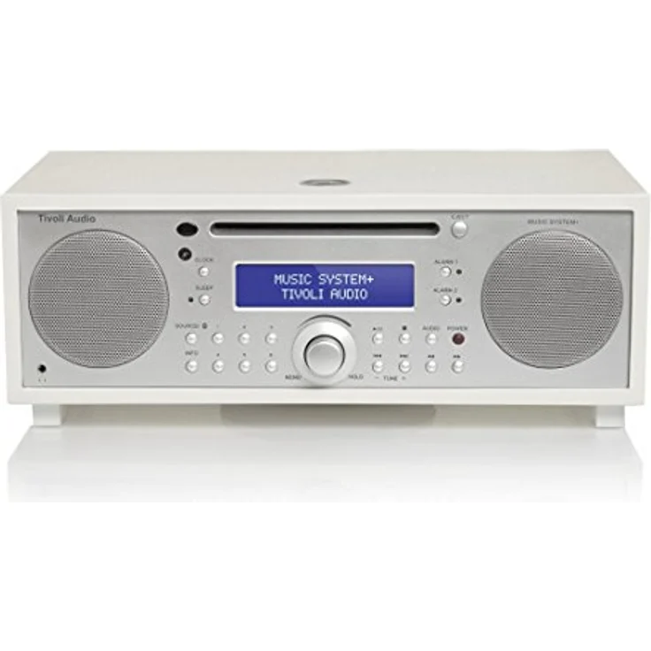 Tivoli Audio Music System+ All-in-One Hi-Fi-System mit DAB+, CD und Bluetooth weiß – Bild 1