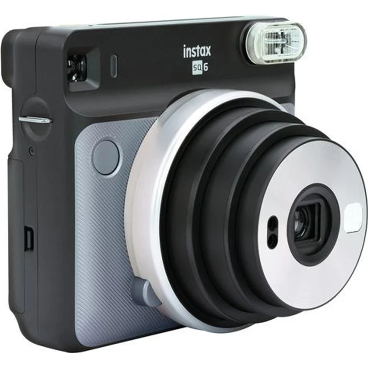 Fujifilm Instax SQUARE SQ 6 EX D Sofortbildkamera, Graphite Grau – Bild 2