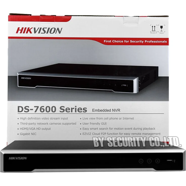HIKVISION DS-7608NI-I28P Blu-ray-Recorder Schwarz