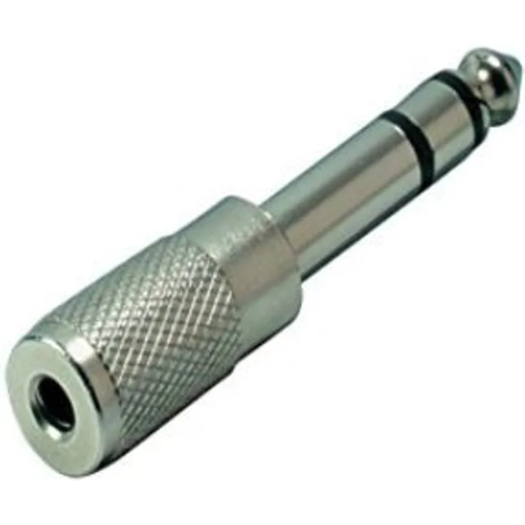 Alcasa 6,3mm/3.5 mm 6,3 mm 3,5 mm Metallisch (AD-63S35B)