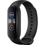 Xiaomi Mi Smart Band 5 Fitness-Tracker Unisex, Einheitsgröße, Kunststoffarmband, Schwarz