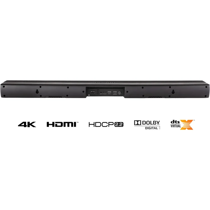 Denon DHT-S216 2.0 Soundbar mit Subwoofer, kabellos/kabelgebunden, geeignet für TV, schwarz (2019) – Bild 15