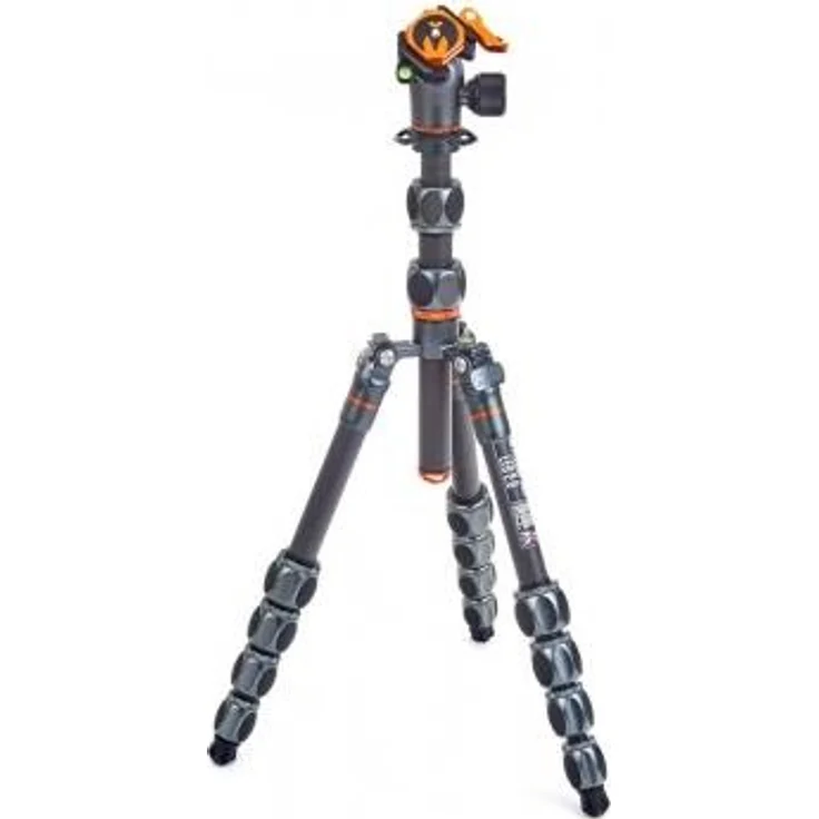 3 Legged Thing Pro 2.0 Leo Grau - Ultrakompaktes Reisestativ mit Kugelkopf AirHed Pro LV – Bild 1