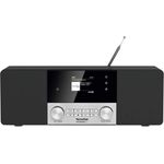 TechniSat Digitradio 4 C Digitalradio mit Bluetooth, OLED-Display, Wecker, schwarz