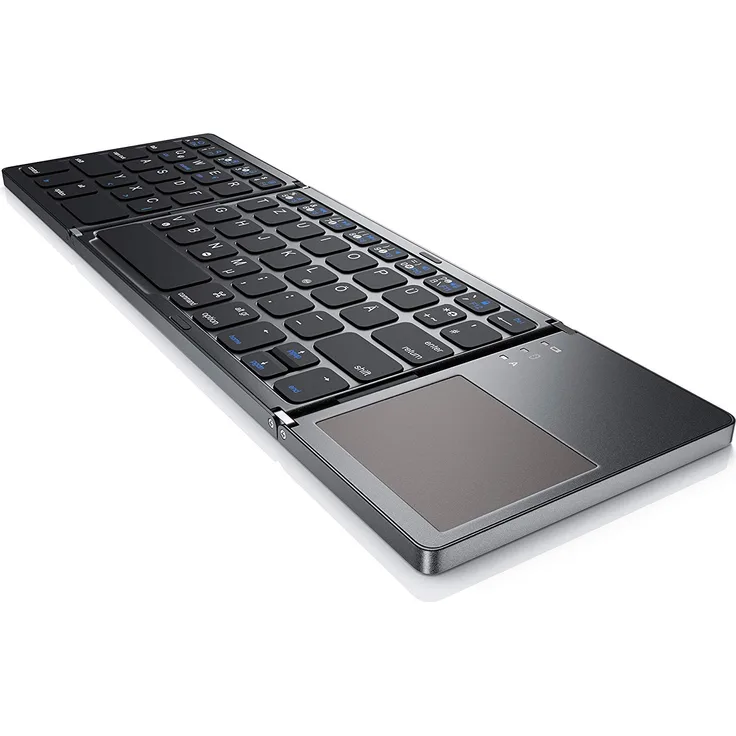 Aplic Foldable Bluetooth Keyboard WITH Touchpad (DE QWERTZ)