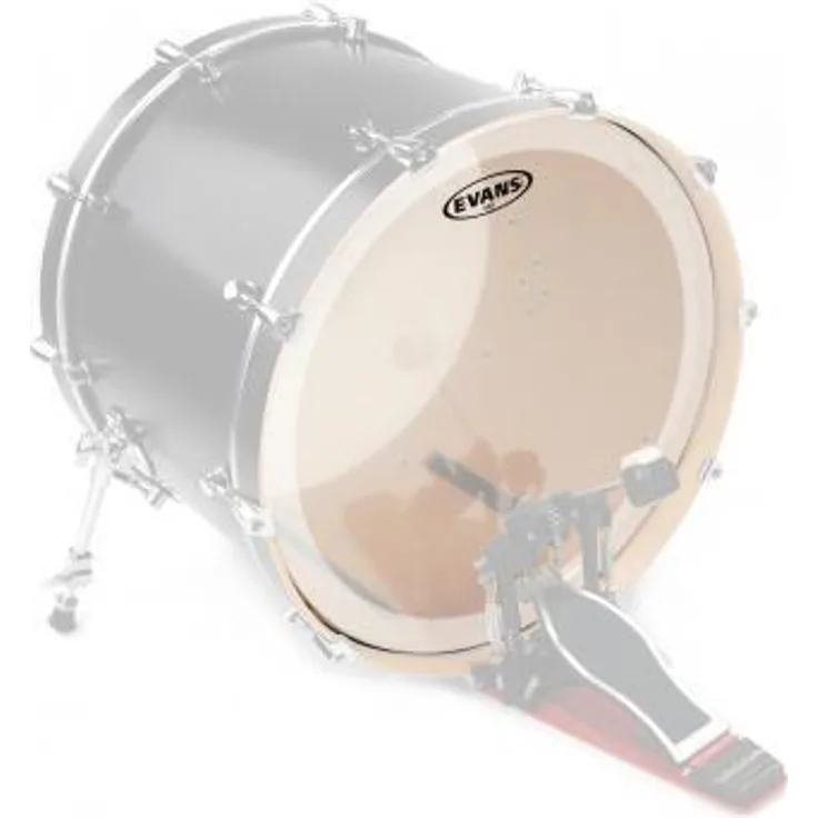Evans EQ3 22' frosted Bassdrumfell BD22GB3C