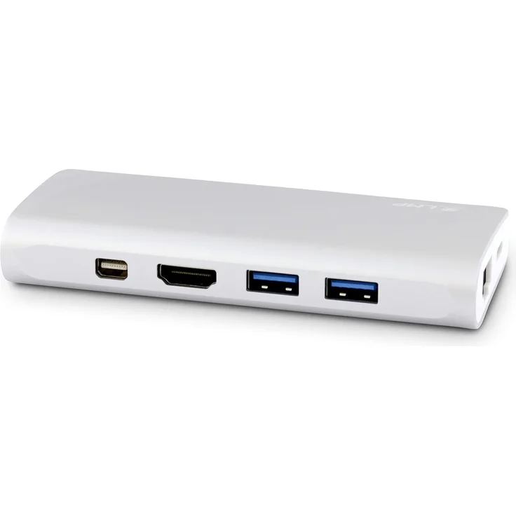 LMP USB-C Travel Dock 4K 9 Port, Silver