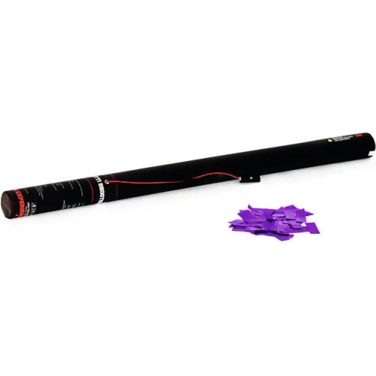 TCM FX Konfetti-Ladung elektrisch 80cm, lila