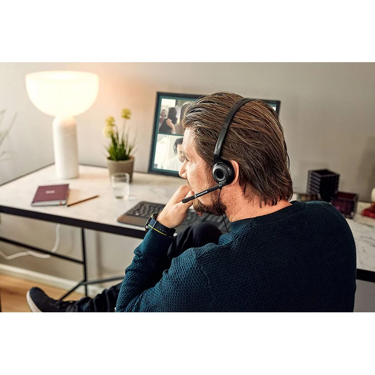 Sennheiser PC 2 Chat Headset, VoIP-Headset, schwarz – Bild 7