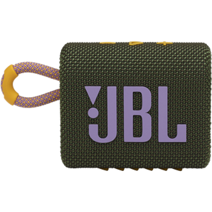 JBL GO 3 Tragbarer wasserdichter Bluetooth-Lautsprecher grün Bluetooth-Lautsprecher, wasserdicht, grün – Bild 2