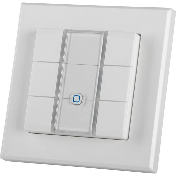 Homematic IP Wired Smart Home Wandtaster mit LEDs 6-fach, weiß (HmIPW-WRC6) – Bild 3