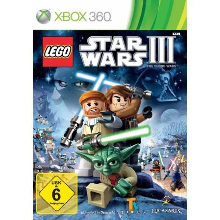 Lego Star Wars 3 - The Clone Wars (Xbox 360)