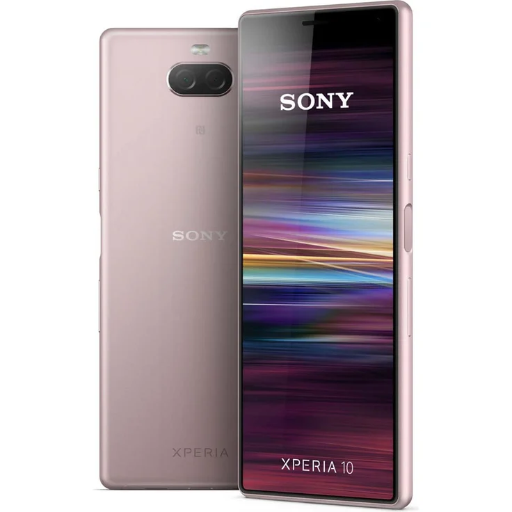 Sony Xperia 10 Smartphone 15,2cm (6 Zoll) Display, 64GB interner Speicher, 3GB RAM, Dual-SIM, Android, Pink – Bild 2