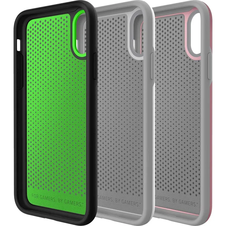 Razer Arctech Pro Mercury - für Apple iPhone XS (Schutzhülle mit Thermaphene Perfürmance Technologie, zertifizierter Schutz bei Stürzen, verbesserte Smartphone Kühlung), Weiß