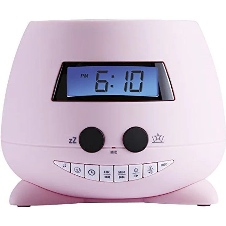 Big Ben, Radio Clock Projection - Pink Stella