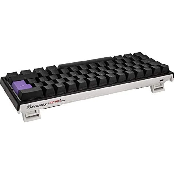Ducky One 2 Mini - Tastatur - backlit - USB-C - QWERTZ - Deutsch - CHERRY MX RGB Brown - Schwarz (DKON2061ST-BDEPDAZT1) – Bild 3