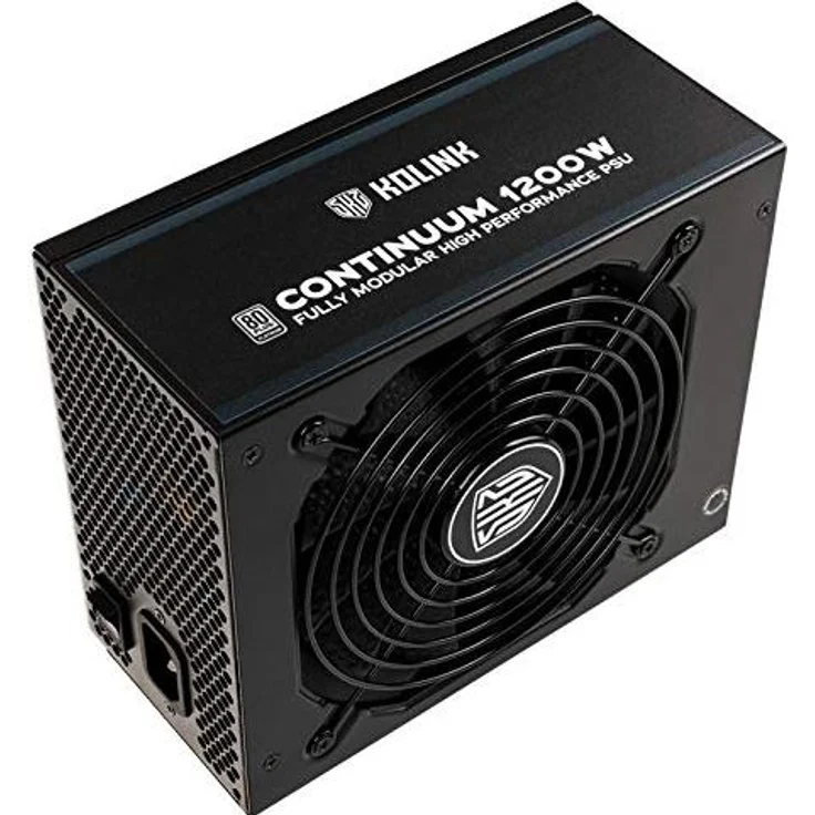 Kolink Continuum 80 Plus Platinum Netzteil modular - 1200 Watt (KL-C1200PL-B) – Bild 1