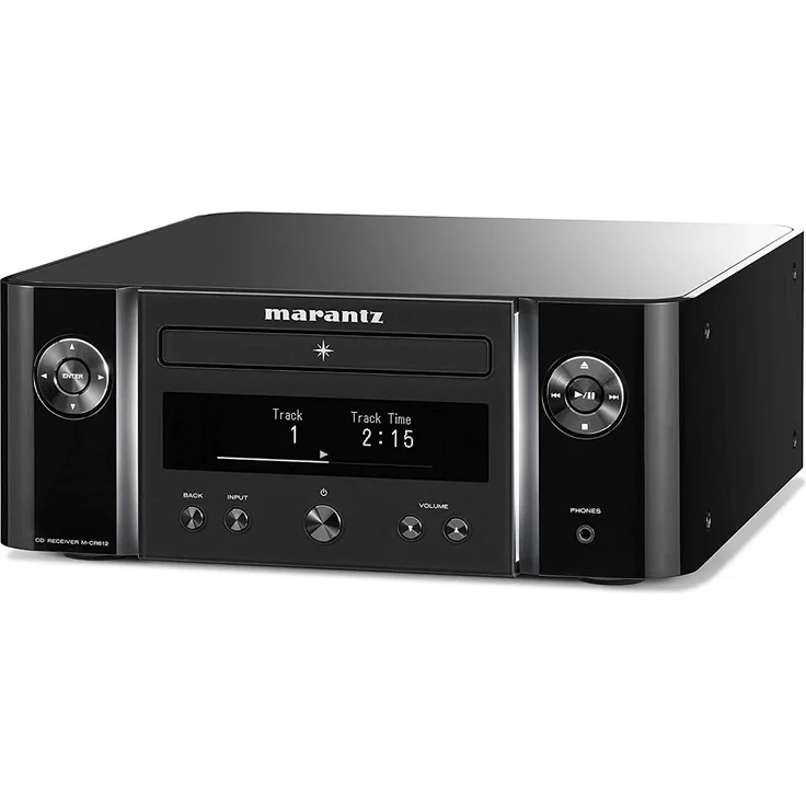 Marantz Melody X (M-CR612) HiFi Anlage, CD-Player, DAB+ Radio, Musikstreaming, HEOS Multiroom, Bluetooth und AirPlay 2, Alexa Kompatibel, 2 Optische TV-Eingänge